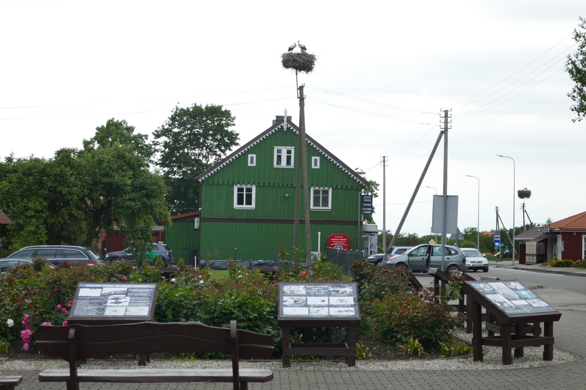 v Rusné mají čápy rádi