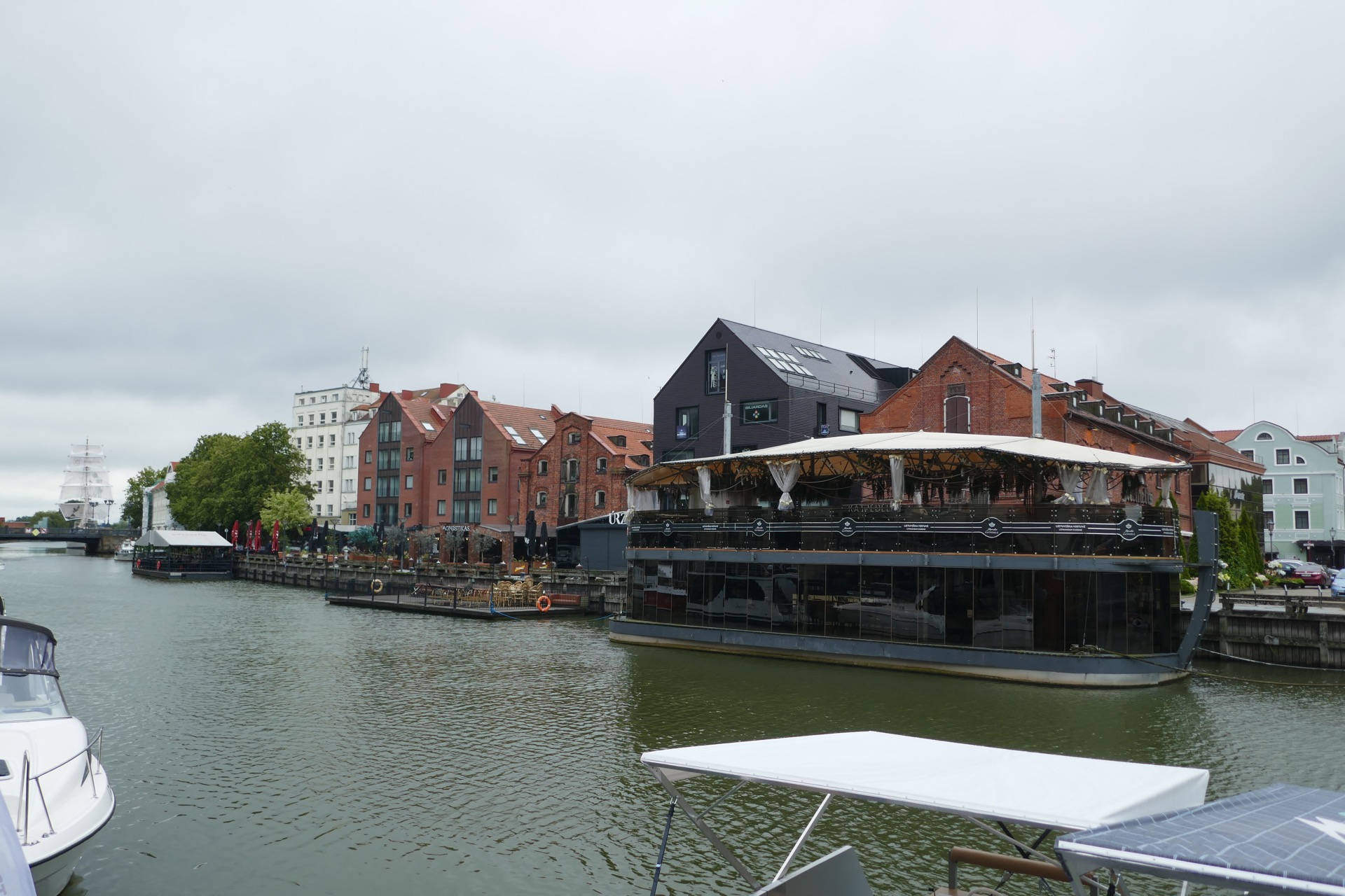 nábřeží v Klaipedě