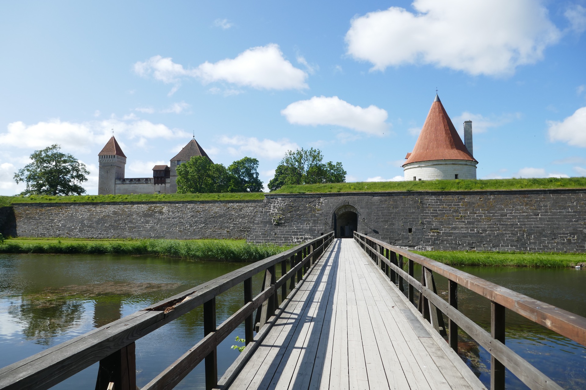 biskupský hrad v Kuresaare