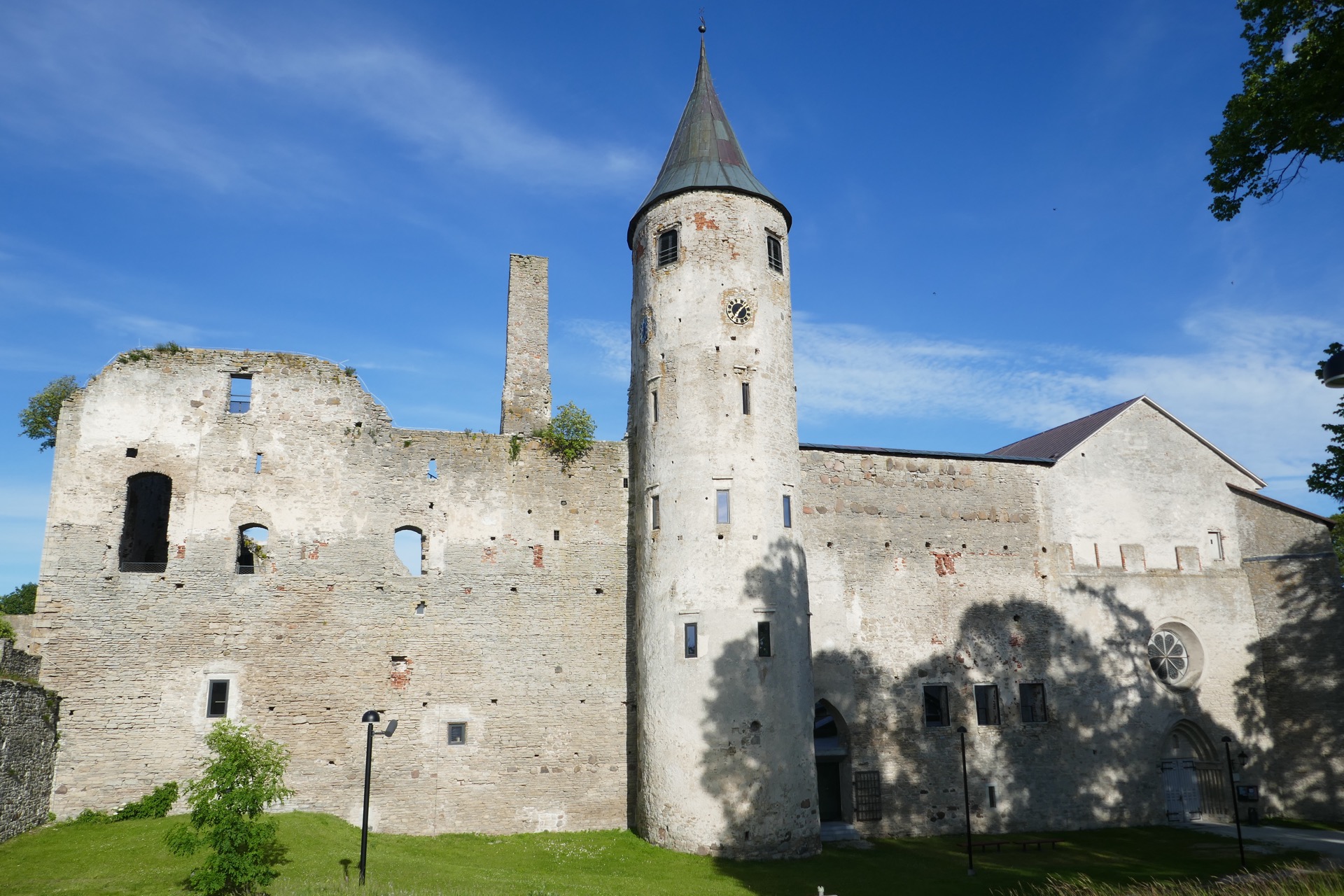 biskupský hrad v Haapsalu