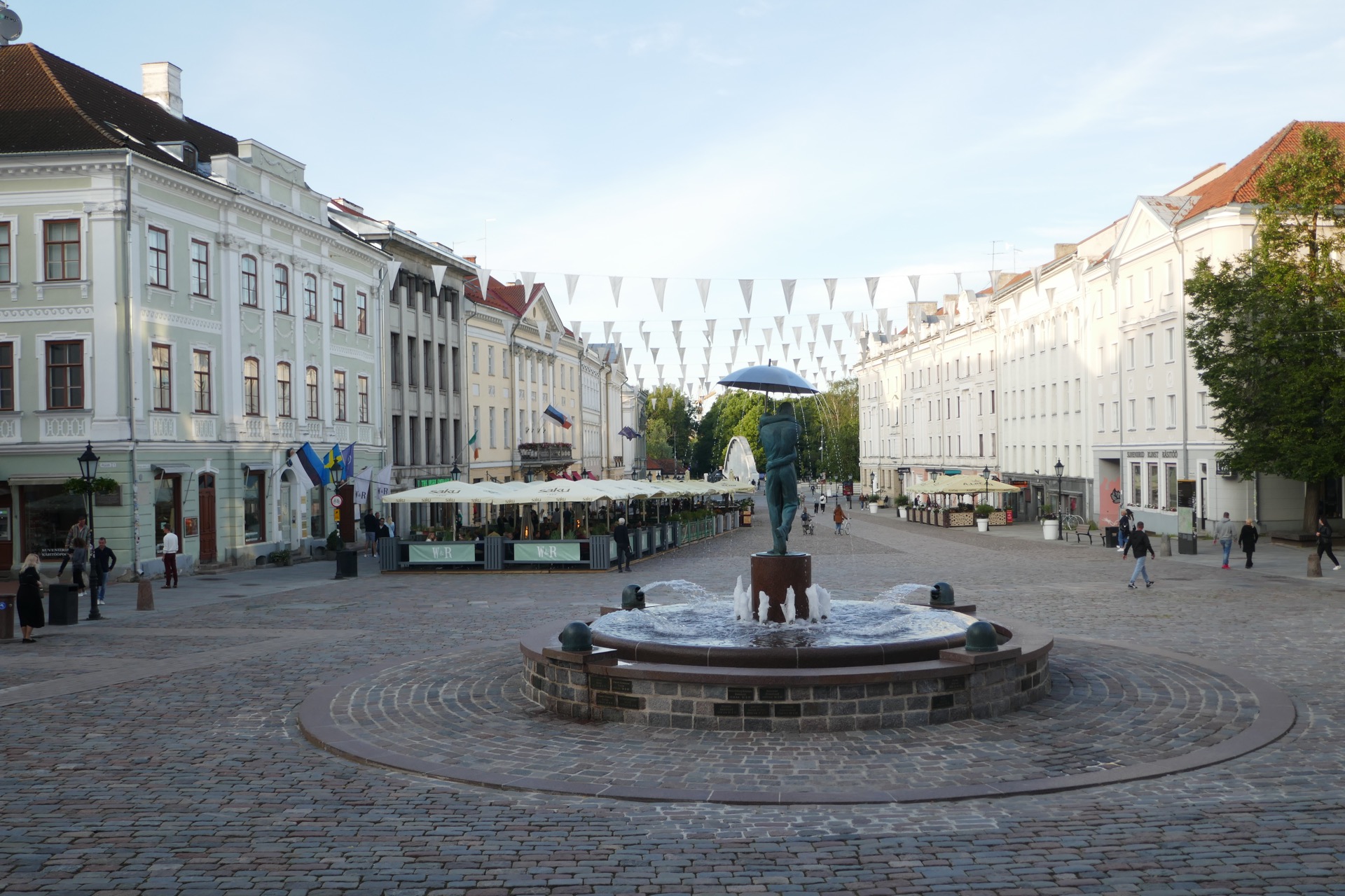 hlavní náměstí v Tartu