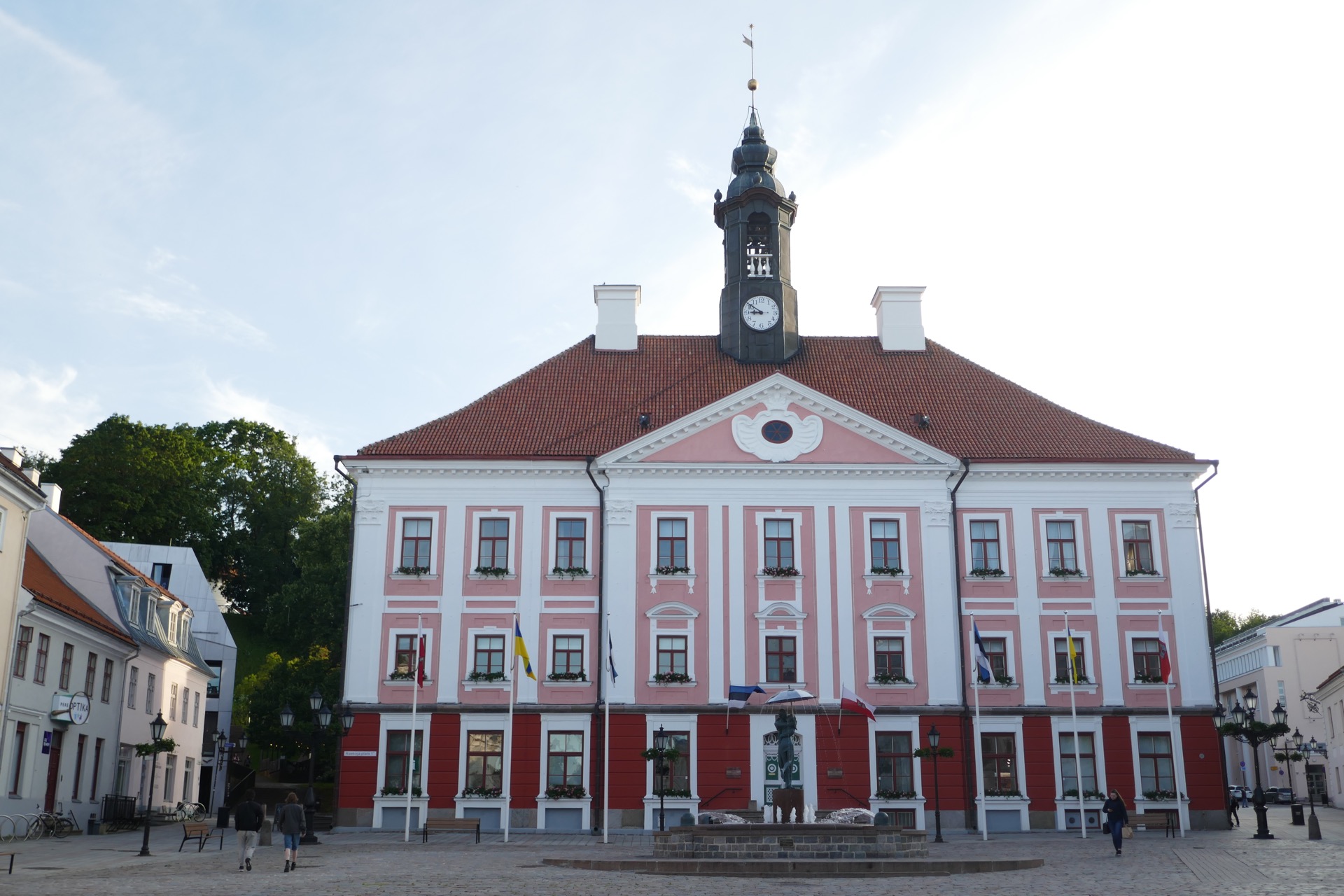 radnice na horní straně