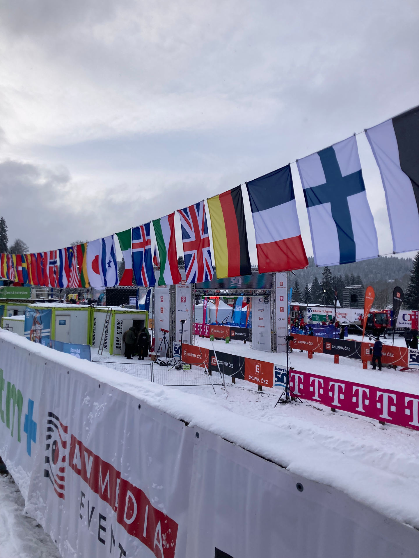 stadion je už připravený