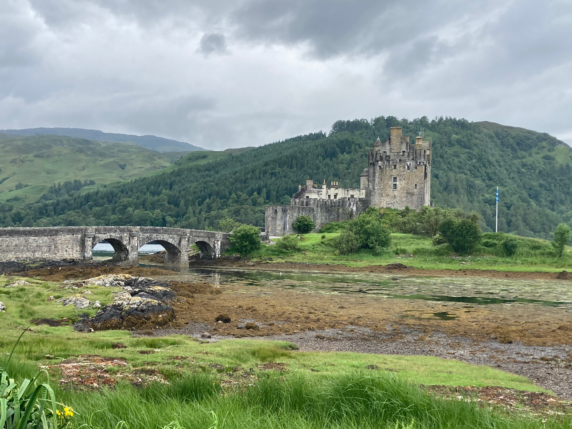 zpět na pevninu kolem Eilean Donan