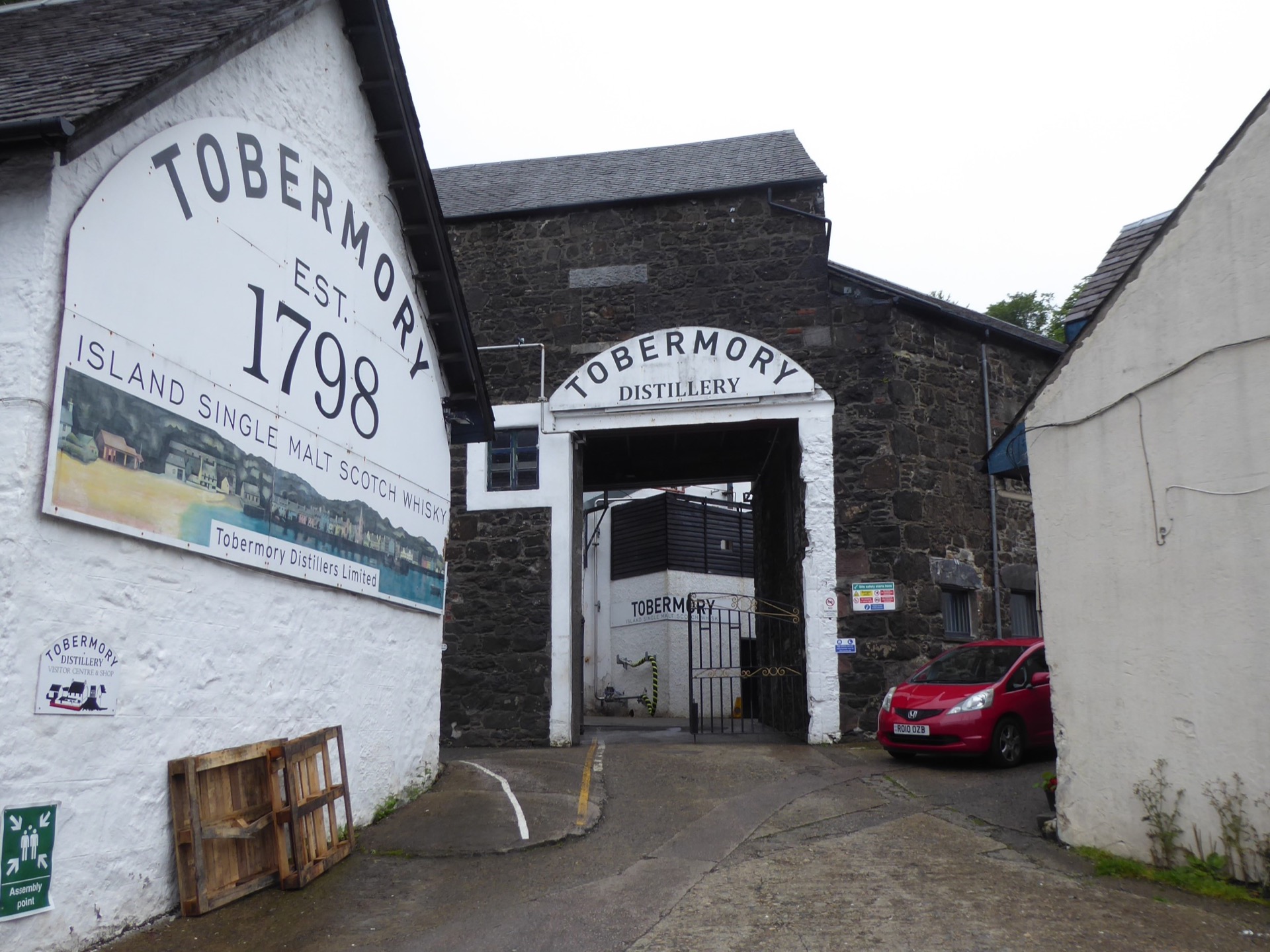 zavedenou distilerii