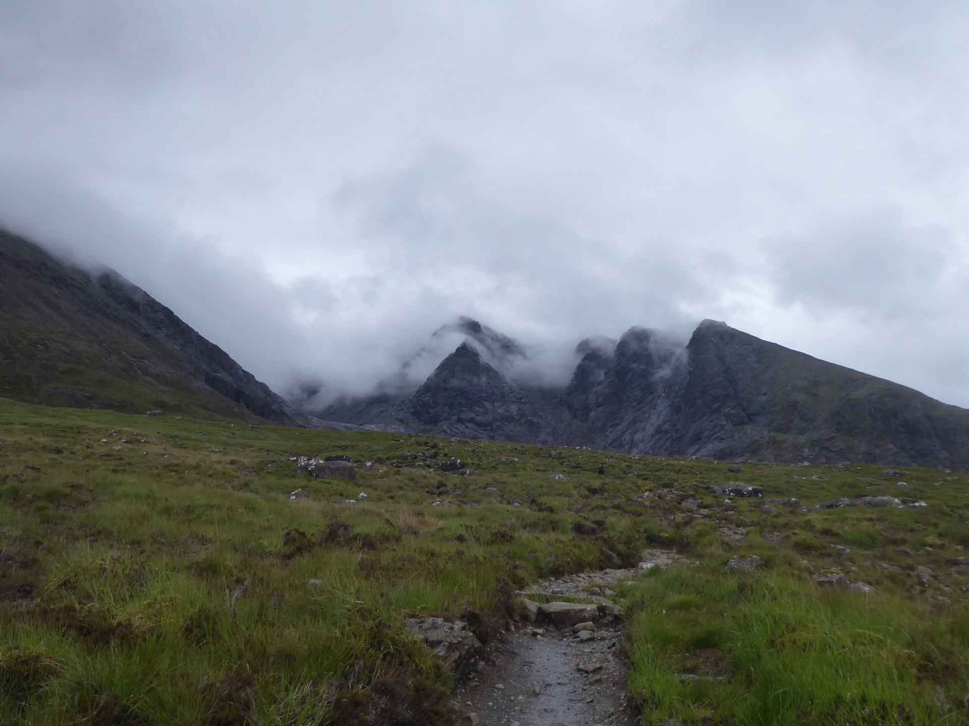 Cuillins náš dvakrát nechtěly