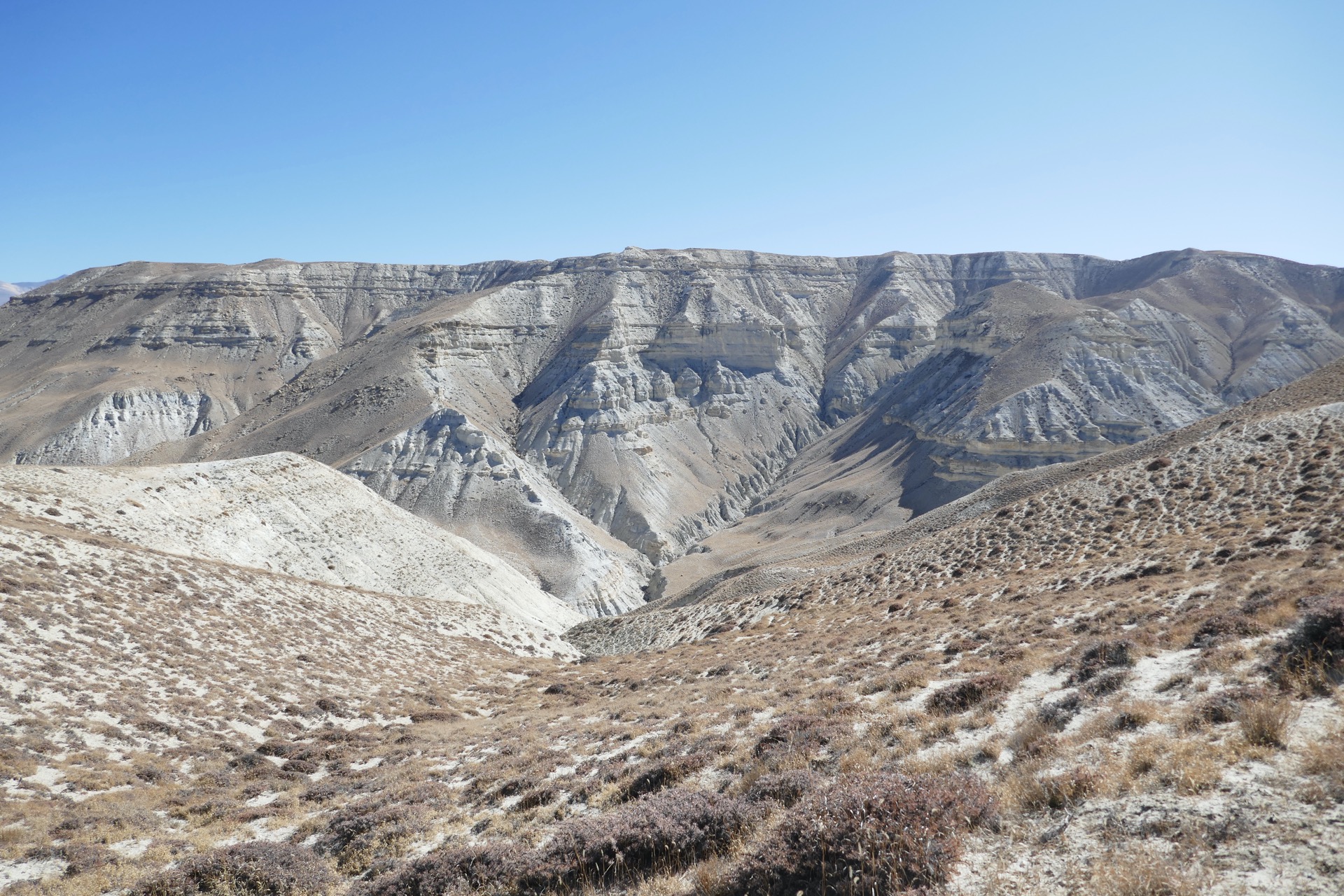 monumentální pustinou zpět