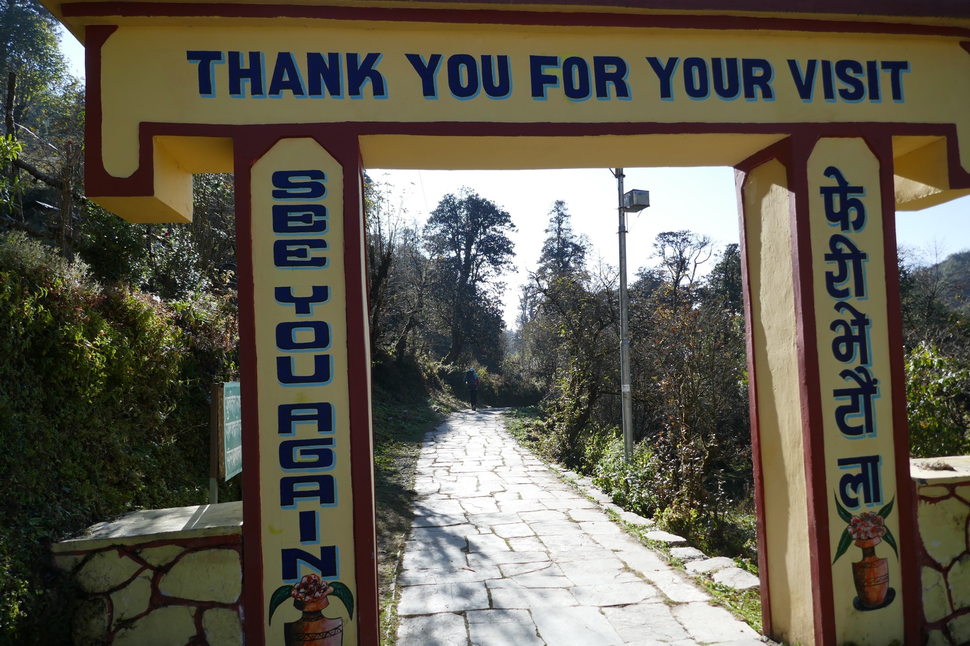 čekají nás skoro dva kilometry z kopce