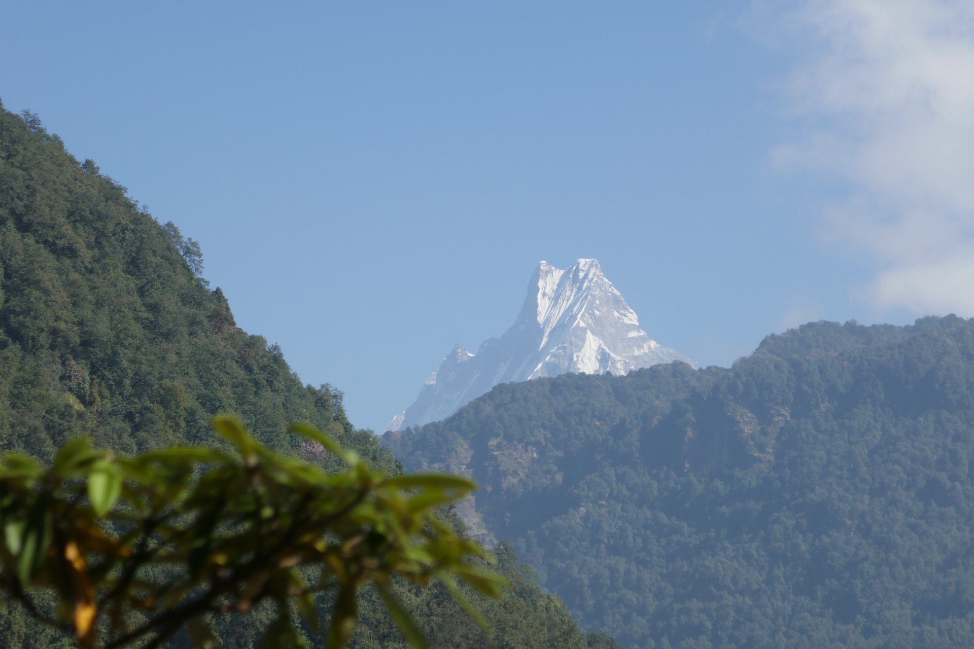 ještě pohled na Macchapucchare z druhé strany
