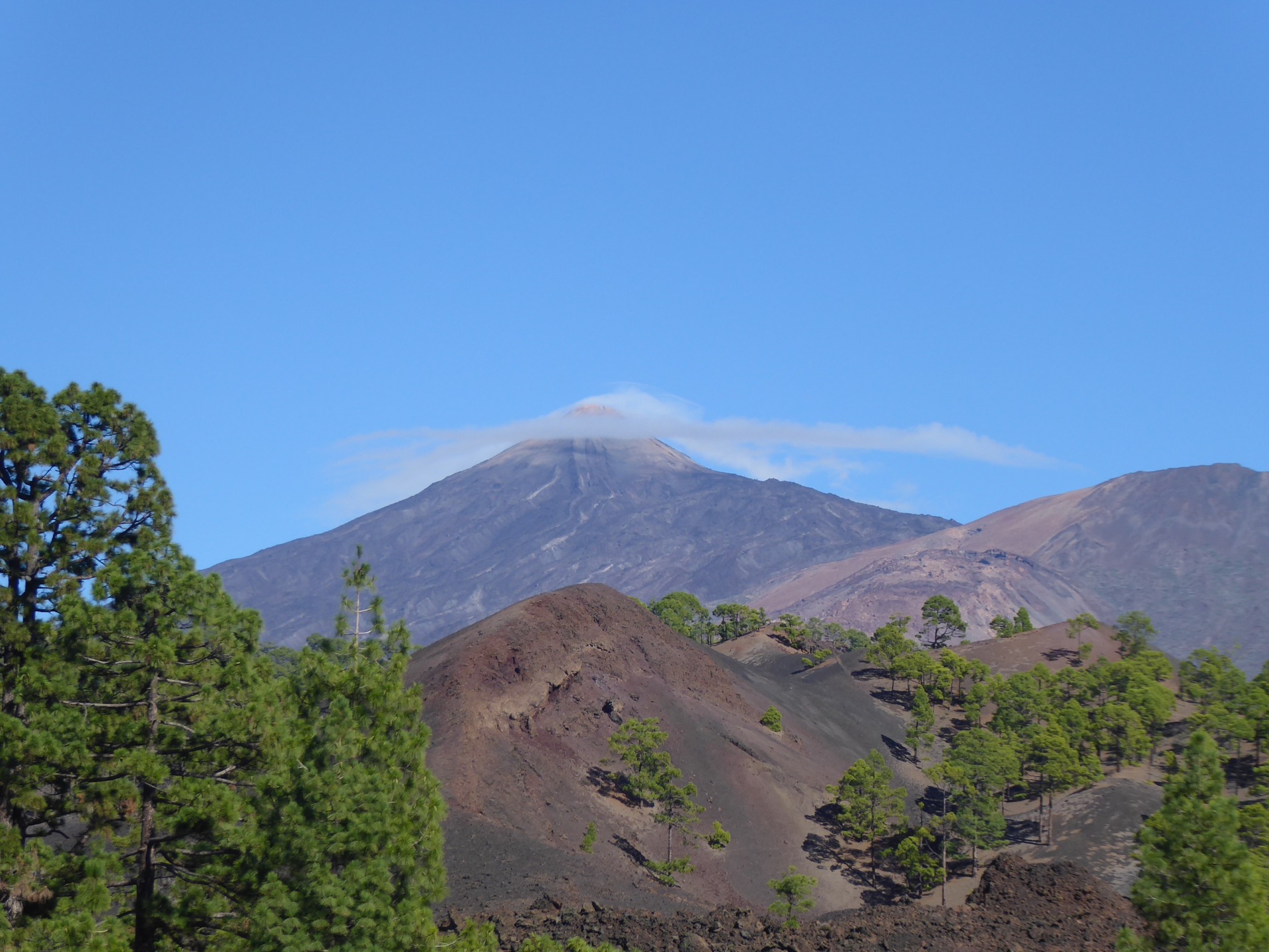 Pico de Teide před námi