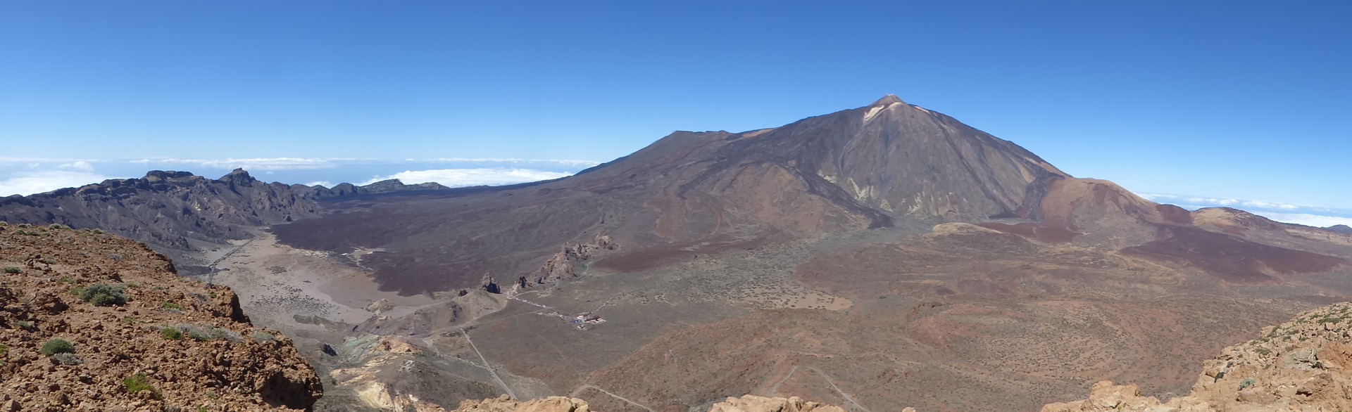 výhled na Teide