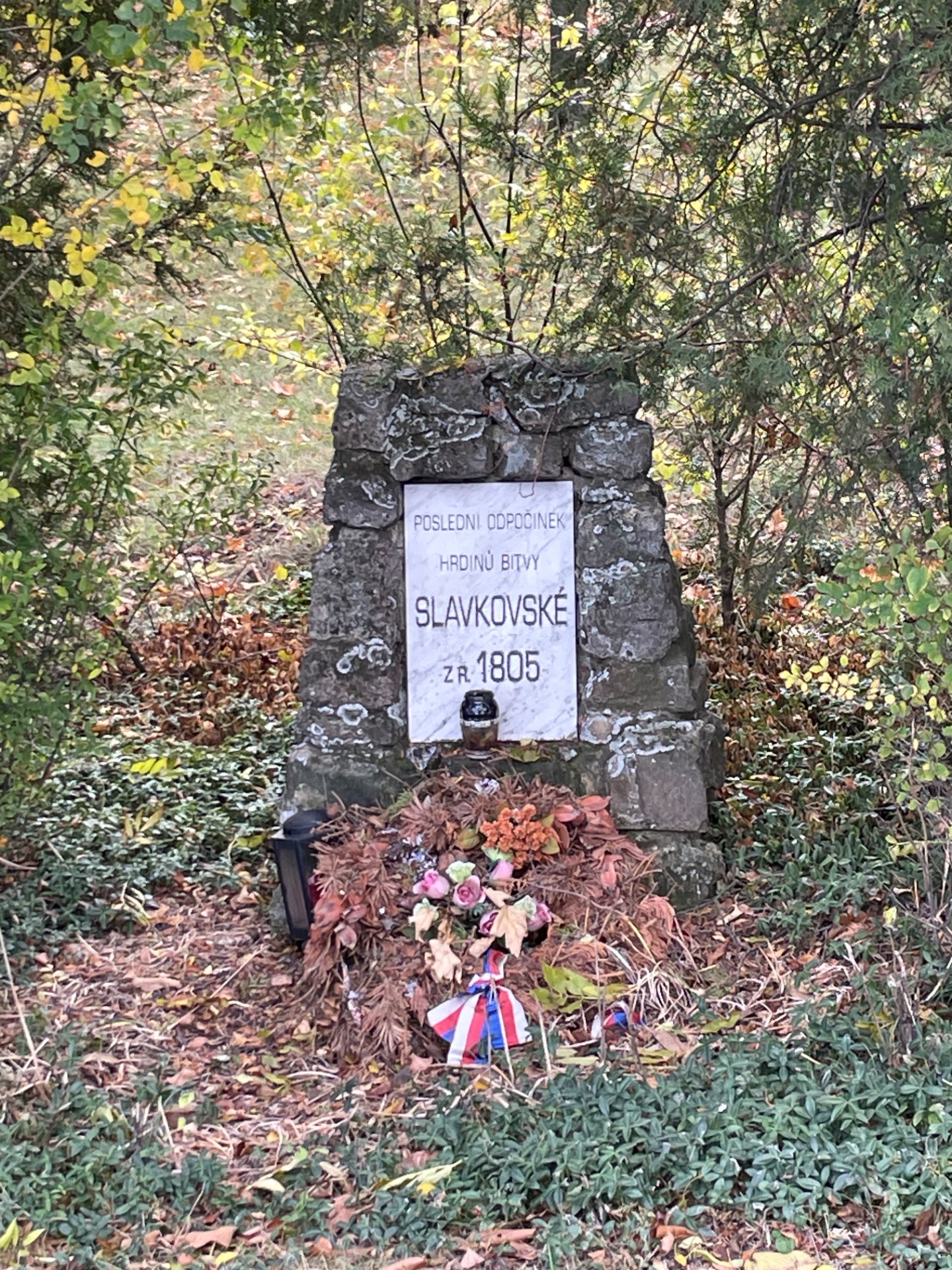památník zemřelých v bitvě